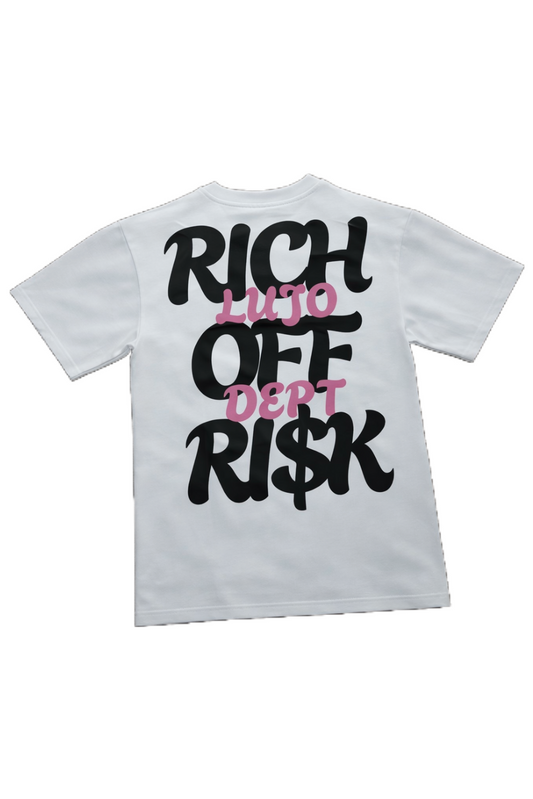 RICH OFF RI$K (white)